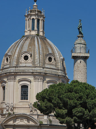 Kuppel der Santa Maria di Loreto - Latium (Rom) (Rom)