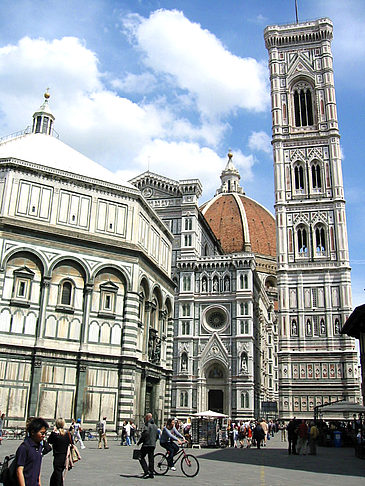 Foto Glockenturm der Santa Maria del Fiore - Florenz