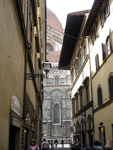 Fotos Weg zur Piazza della Signora | Florenz