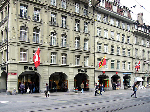 Straße der Berner Altstadt - Bern (Bern)