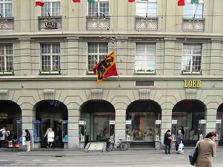 Straße der Berner Altstadt - Bern (Bern)