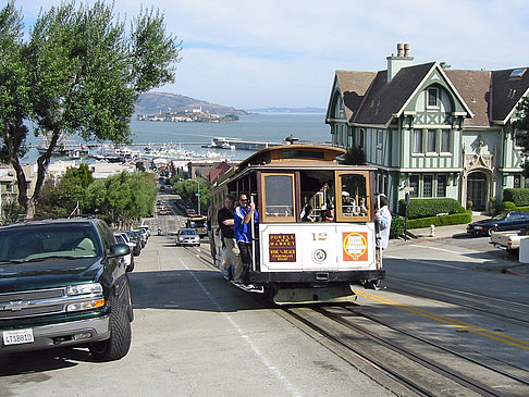 Straßen von San Francisco Foto 