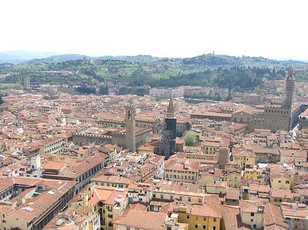 Foto Florenz von oben - Florenz