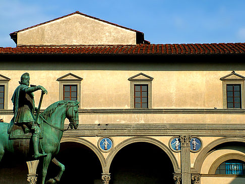 Piazza Santissima Annunziata  Fotografie Attraktion  