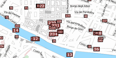 Palazzo Vecchio Florenz Stadtplan